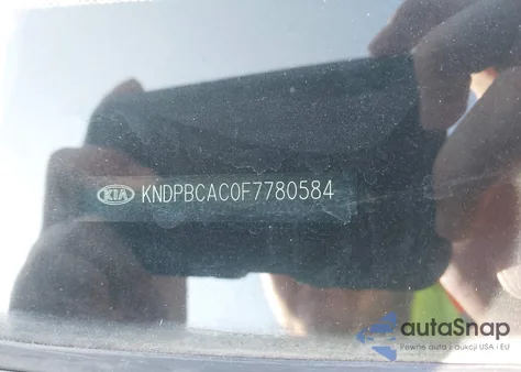 2015 Kia Sportage Lx z USA, uszkodzony, nr VIN KNDPBCAC0F7780584